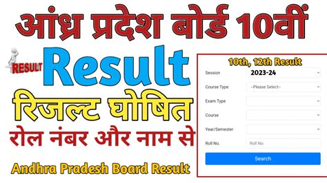 AP Board 10th Result 2014 .